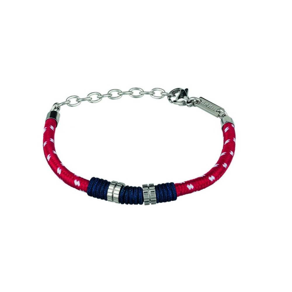 1 - Breil bracelet TJ2785 red rope Bolt collection