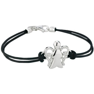 1 - Bracciale Roberto Giannotti GIA93 Argento e zirconi collezione Angeli