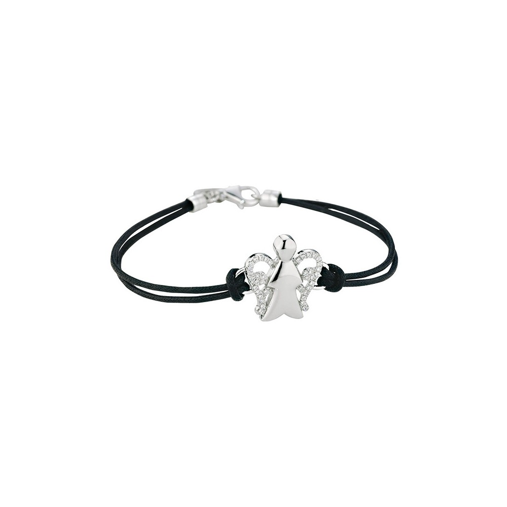 1 - Bracelet Roberto Giannotti GIA93 Silver and zircons Angeli collection