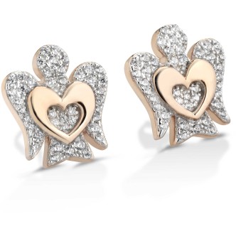 1 - Roberto Giannotti GIA332 Earrings Silver Angels collection