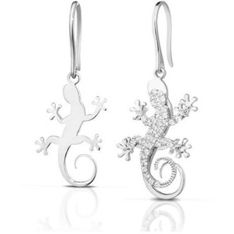 1 - Roberto Giannotti earrings GEA104 Silver Geco collection