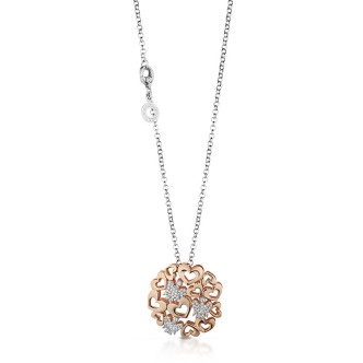 1 - Necklace Roberto Giannotti GIA320 Silver Angeli collection