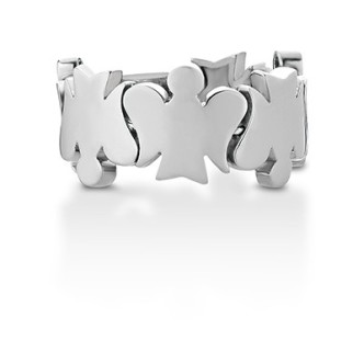 1 - Ring Roberto Giannotti GIA234-15 Silver Angeli collection