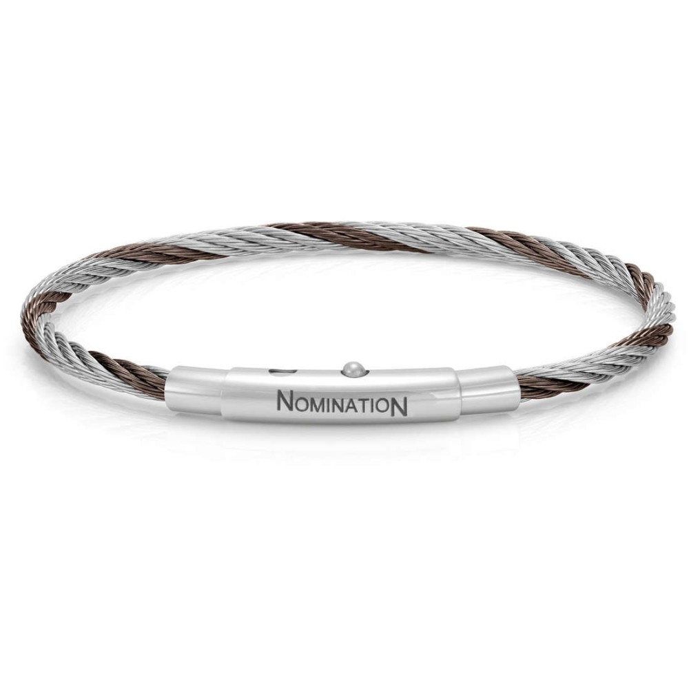 1 - Nomination bracelet 024812/010 steel Portofino collection