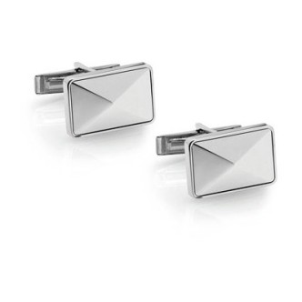 1 - Cufflinks Nomination 026803/001 steel Steelikons collection