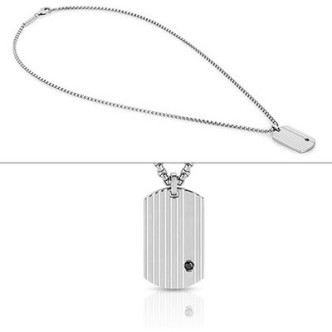 1 - Nomination necklace 024324/007 steel collection Montecarlo