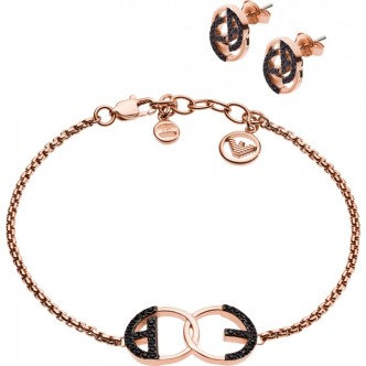 1 - Set Bracciale + Orecchini Emporio Armani EGS2587221