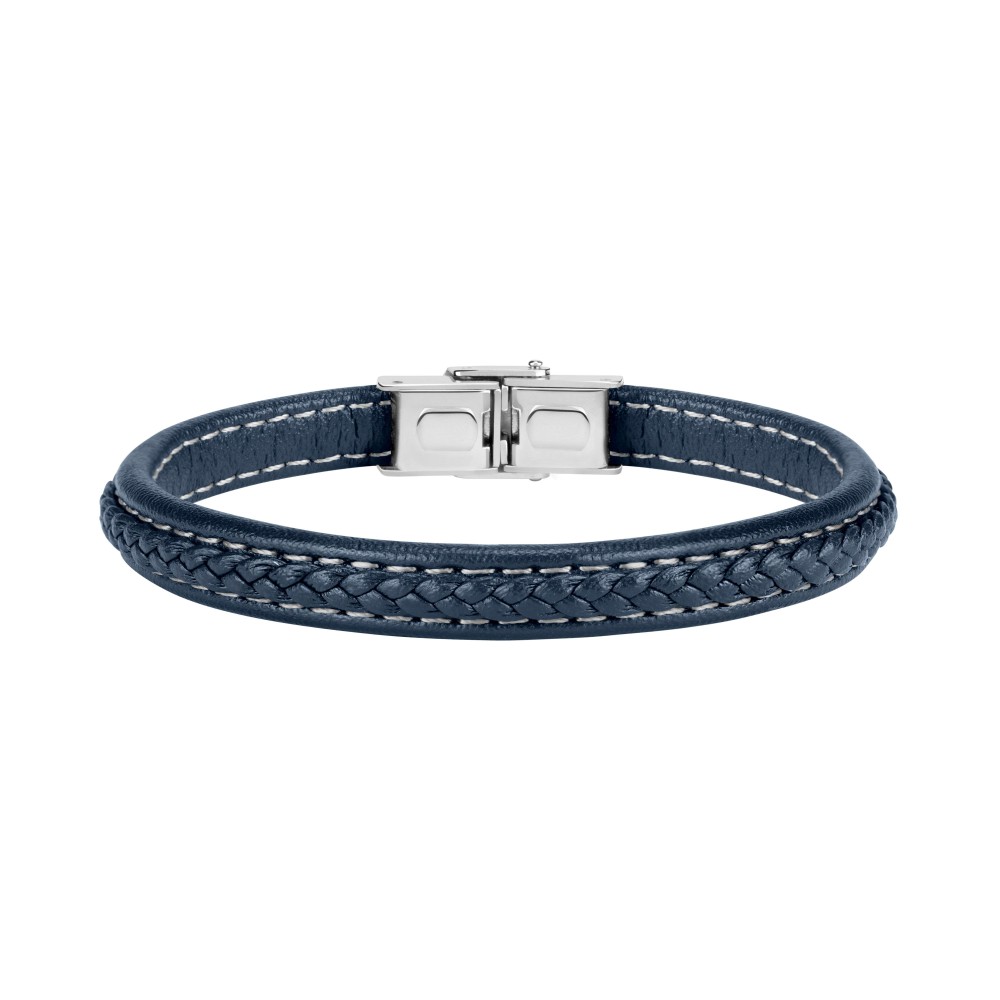 1 - Sector bracelet SZV40 leather and steel Bandy collection