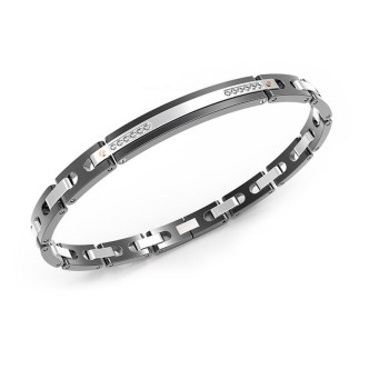 1 - Zancan EHB092 316L steel bracelet hi Teck collection