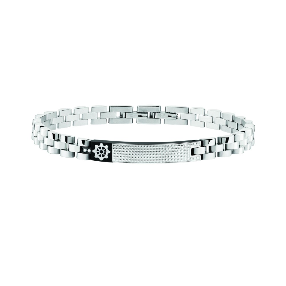 1 - Sector bracelet SADQ38 steel Marine collection