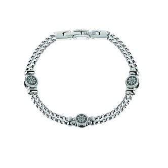 1 - Sector bracelet SADQ34 steel Marine collection