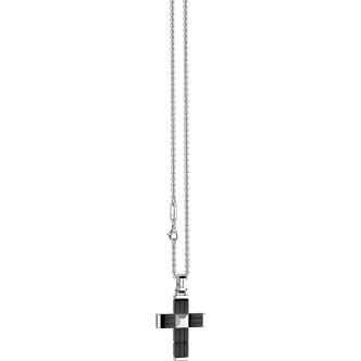 1 - Zancan man necklace EHC123 316L steel Hi Teck collection