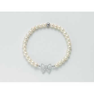 1 - Bracciale Miluna PBR2545-TPZ Argento 925/1000 con perle Natural Brio