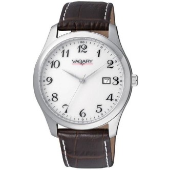 1 - Vagary By Citizen Only Time Clock IH5-015-10 analog steel.