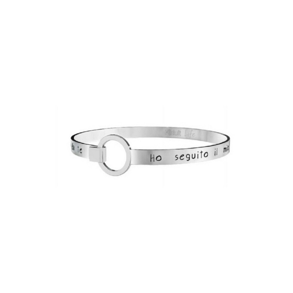 1 - Bracciale Kidult 731277 acciaio 316L con frase collezione Love