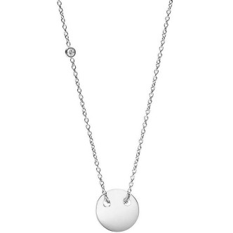 1 - Fossil necklace JF02565040 woman steel Classics collection