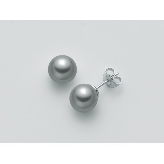 1 - Earrings Miluna PPN445BGM Gold 750/1000 with gemelle Regina collection pearls