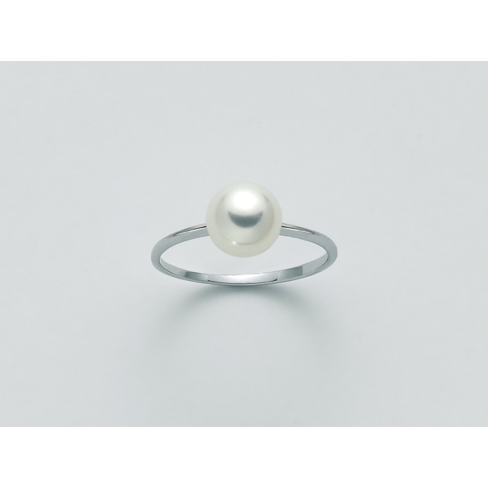 1 - Miluna ring PLI1591 Gold 750/1000 with pearl