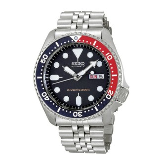 1 - Watch Seiko SKX009K2 only time man Diver's 200m