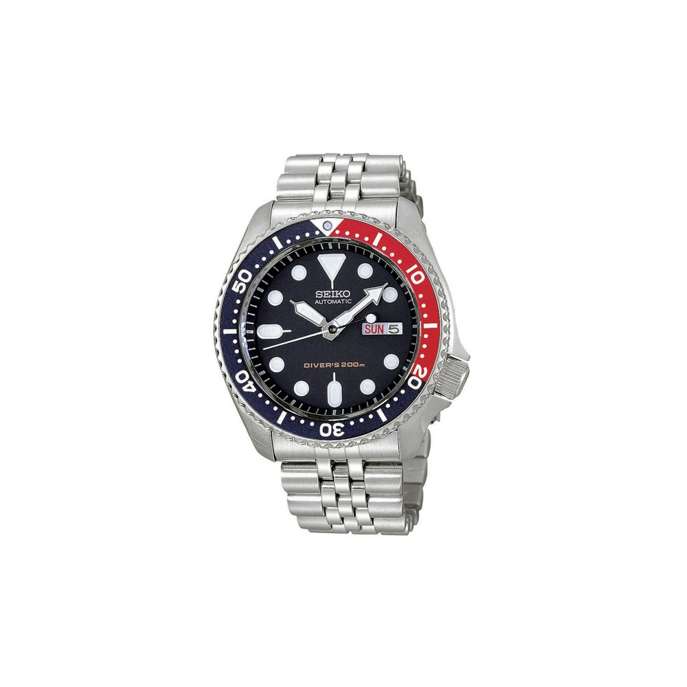 1 - Watch Seiko SKX009K2 only time man Diver's 200m