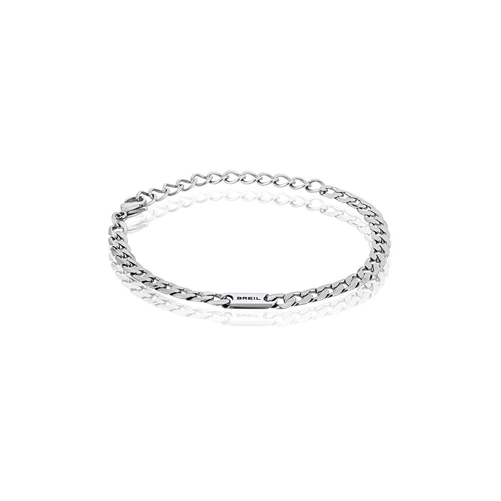 1 - Breil TJ1979 bracelet in polished steel Groovy collection