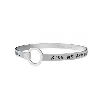 1 - Kidult 731280 316L stainless steel bracelet with love phrase Love collection