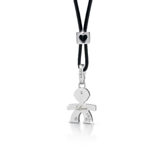 1 - Pendant Baby Le Bebè LBB006-N 375/1000 White Gold The Classics collection