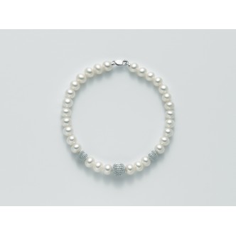 1 - Bracciale Miluna PBR2536 con perle MR Special col. bianco 5 -5,5