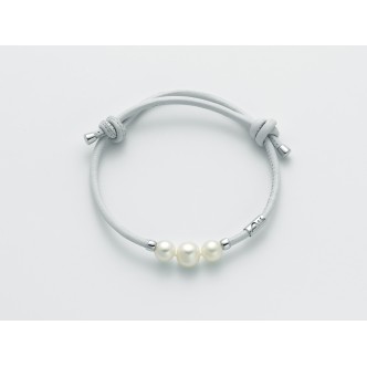 1 - Miluna bracelet PBR2751 Silver and pearls Mia collection