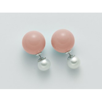 1 - Earrings Miluna PER2025 Silver 925/1000 with pearls