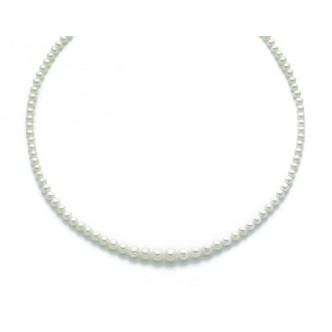 1 - Miluna necklace PCL2211 750/1000 gold with pearls col. white 4 - 6