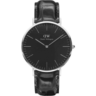 1 - Daniel Wellington watch only time unisex analog leather strap Classic Reading DW00100135