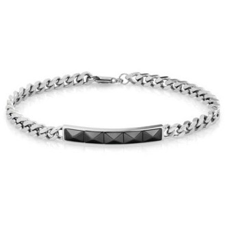 1 - Nomination bracelet 026801/030 steel collection Steelikons