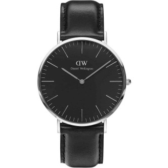 1 - Orologio Daniel Wellington solo tempo unisex analogico cinturino in pelle Classic Sheffield DW00100133