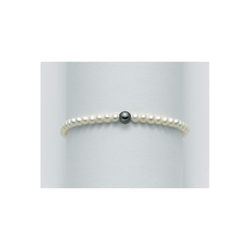 1 - Miluna bracelet PBR2242AGV 925/1000 silver with pearls "Giochi di Perle" collection