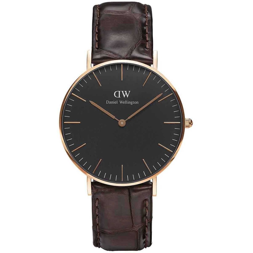 1 - Watch Daniel Wellington only time unisex analog leather strap Classic York DW00100140