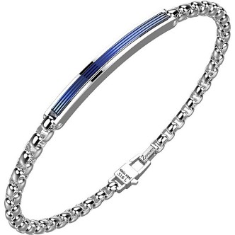 1 - Bracciale Zancan EHB179 acciaio 316L collezione Hi Teck Elegantek