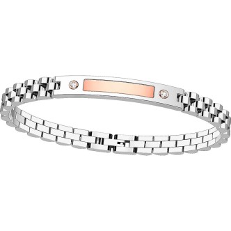 1 - Bracciale Zancan EHB129-R acciaio 316L collezione Hi Teck