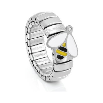 1 - Nomination ring 025200/029 steel collection Nature