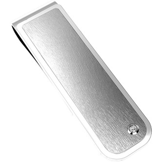 1 - Zancan EHF010 316L steel money clip Hi Teck collection