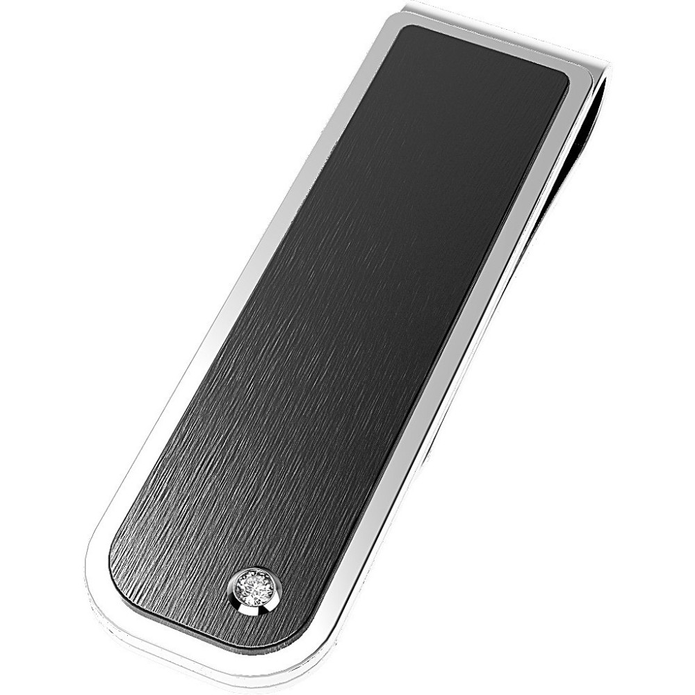 1 - Zancan EHF012 316L steel money clip Hi Teck collection