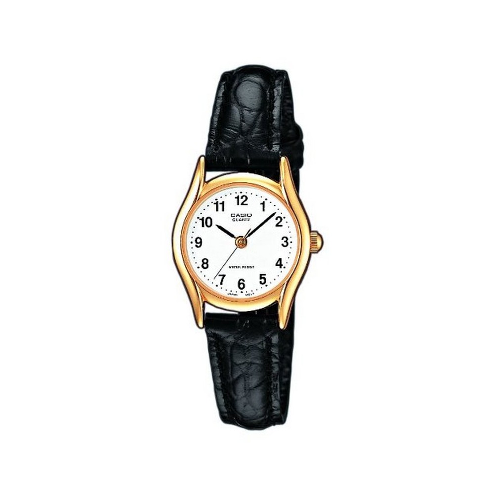 1 - Orologio Casio solo tempo donna analogico cinturino in pelle LTP-1154PQ-7BE