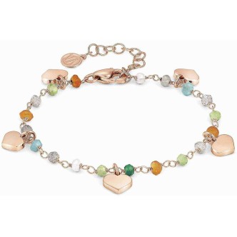 1 - Bracciale Nomination 027231/022 Argento 925 collezione Mon Amour Rainbow