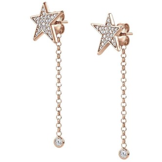 1 - Nomination Earrings 146717/011 925 Silver Star collection