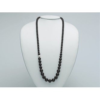 1 - Miluna necklace PCL4659V 925/1000 silver and pearls