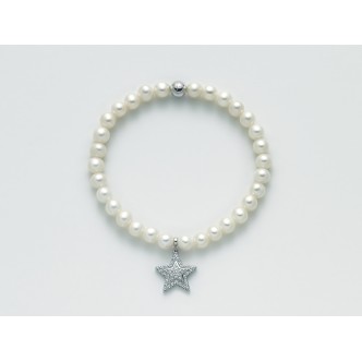 1 - Bracciale Miluna PBR2553-TPZ Argento 925/1000 e perle