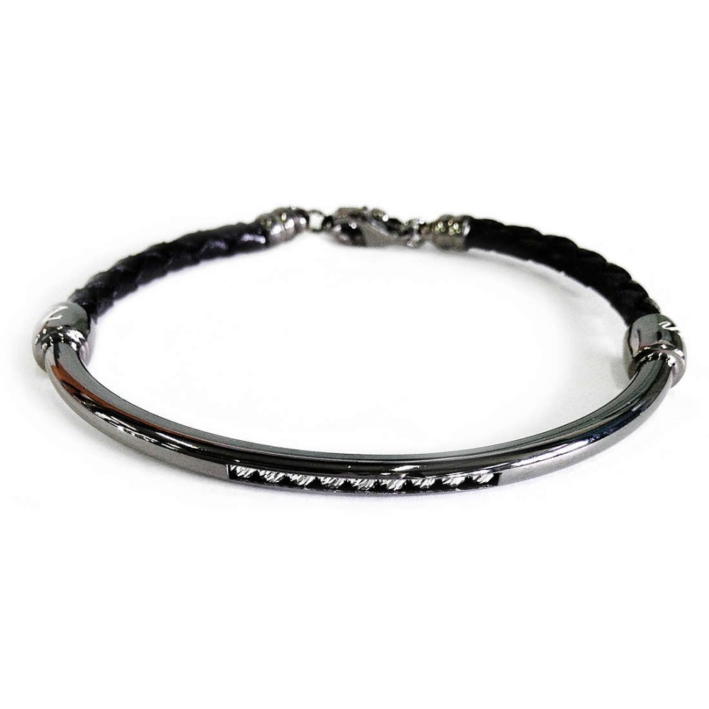 1 - Bracciale uomo Zancan ESB037-BI collezione Be1