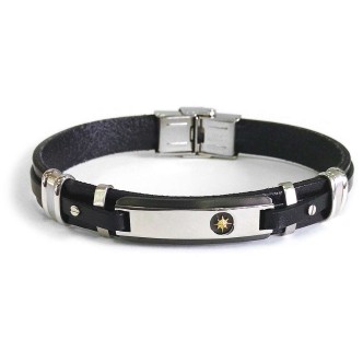 1 - Bracciale uomo Zancan ESB033-NE collezione Be1