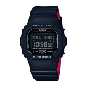 1 - Casio watch unisex digital resin strap model G-Shock DW-5600HR-1ER