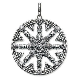 1 - Karma pendant man Thomas Sabo Silver 925 PE667-001-12